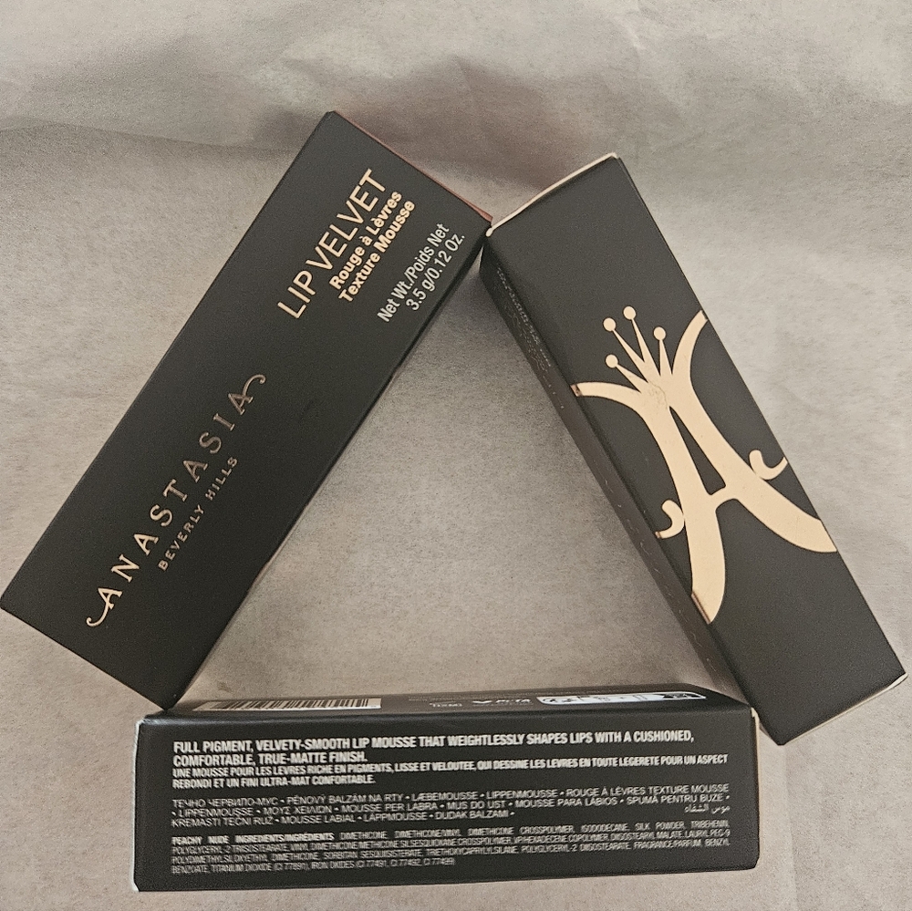 Anastasia Beverly Hills Lip Velvet Liquid Lipstick -Peachy Nude (1)